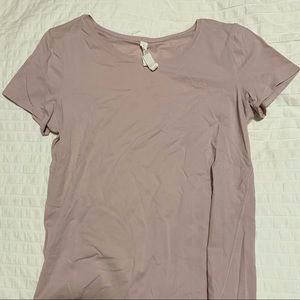 Pink Lululemon Love crew tee